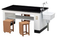 Hasegawa 1/12 Science Room Desk & Chair Model From Japan - Fa04- Japan Figure Store - #1 Bring To You The Best Japanese Goods