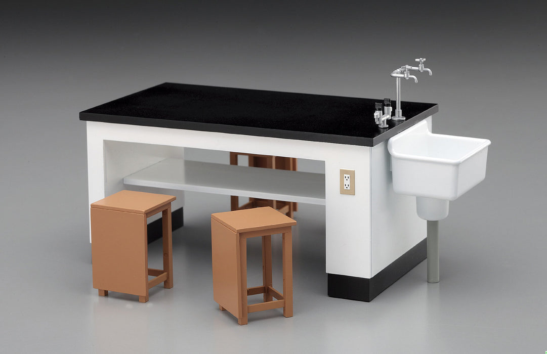 Hasegawa 1/12 Science Room Desk & Chair Model From Japan - Fa04- Japan Figure Store - #1 Bring To You The Best Japanese Goods