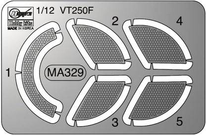 Hasegawa 1/12 Honda VT250F Plastic Model with Photo-Etched Parts 21750- Japan Figure Store - #1 Bring To You The Best Japanese Goods