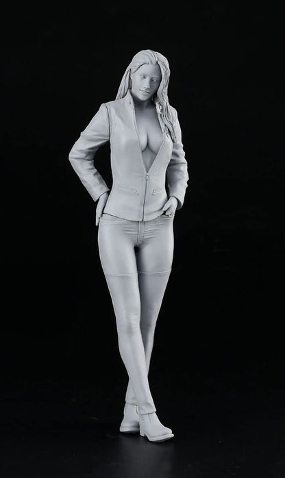 HASEGAWA 1/12 Real Figure Collection No.26 Blond Girl Rider Vol.2 Resin Figure Kit- Japan Figure Store - #1 Bring To You The Best Japanese Goods