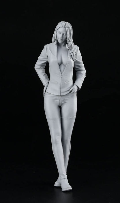 HASEGAWA 1/12 Real Figure Collection No.26 Blond Girl Rider Vol.2 Resin Figure Kit- Japan Figure Store - #1 Bring To You The Best Japanese Goods