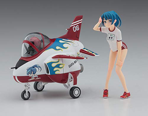 Hasegawa 1/20 Egg Girls Collection No.06 'sara Mayuki' W/t-4 Plastic Model Kit- Japan Figure Store - #1 Bring To You The Best Japanese Goods