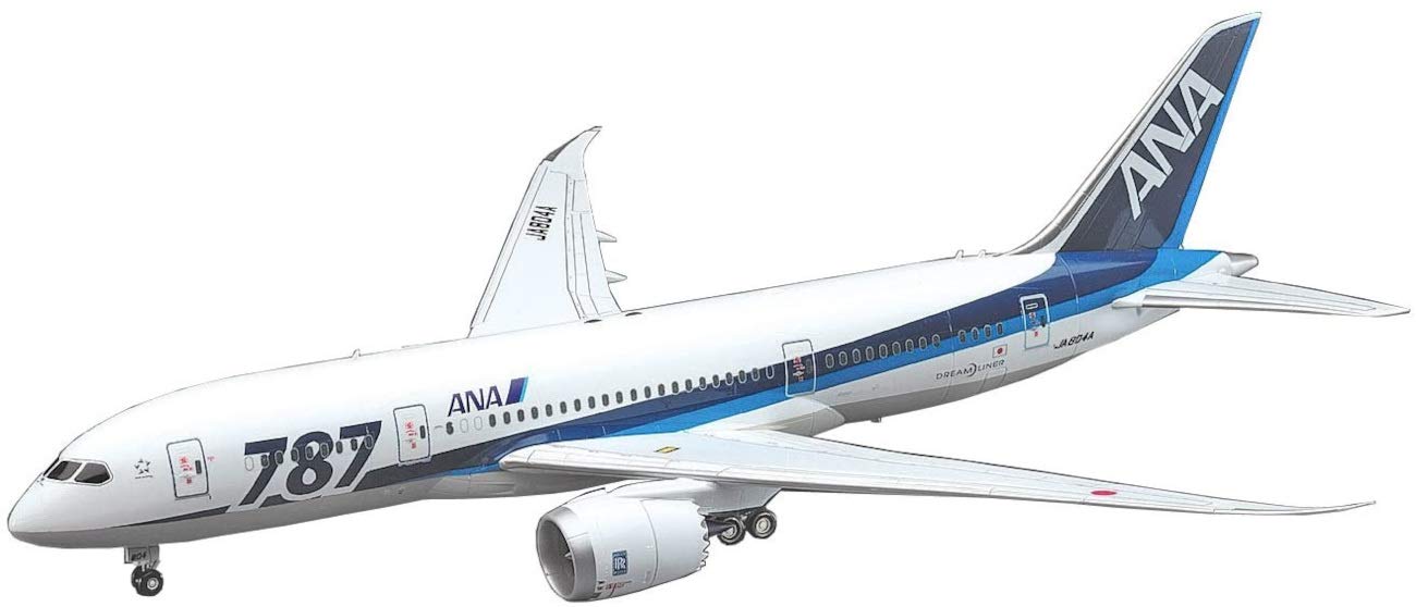 HASEGAWA 16 Ana All Nippon Airways Boeing 787-8 1/200 Scale Kit- Japan Figure Store - #1 Bring To You The Best Japanese Goods