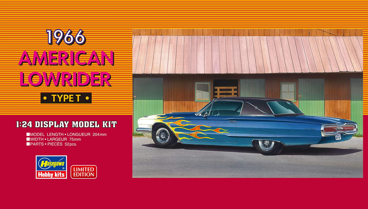 HASEGAWA 20379 1966 American Lowrider Type T 1/24 Scale Kit- Japan Figure Store - #1 Bring To You The Best Japanese Goods