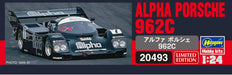 Hasegawa 1/24 Alpha Porsche 962C Japanese Scale Model Kit Plastic Racing Cars- Japan Figure Store - #1 Bring To You The Best Japanese Goods