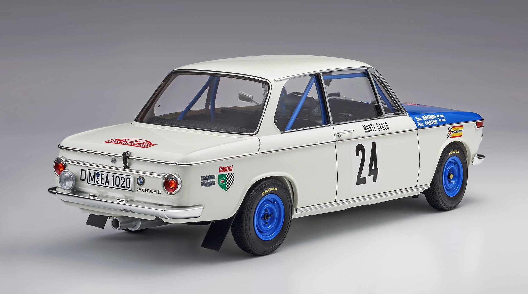 Hasegawa 20332 BMW 2002 Ti 1969 Monte Carlo Rally 1/24 Japanese Scale Car Model- Japan Figure Store - #1 Bring To You The Best Japanese Goods