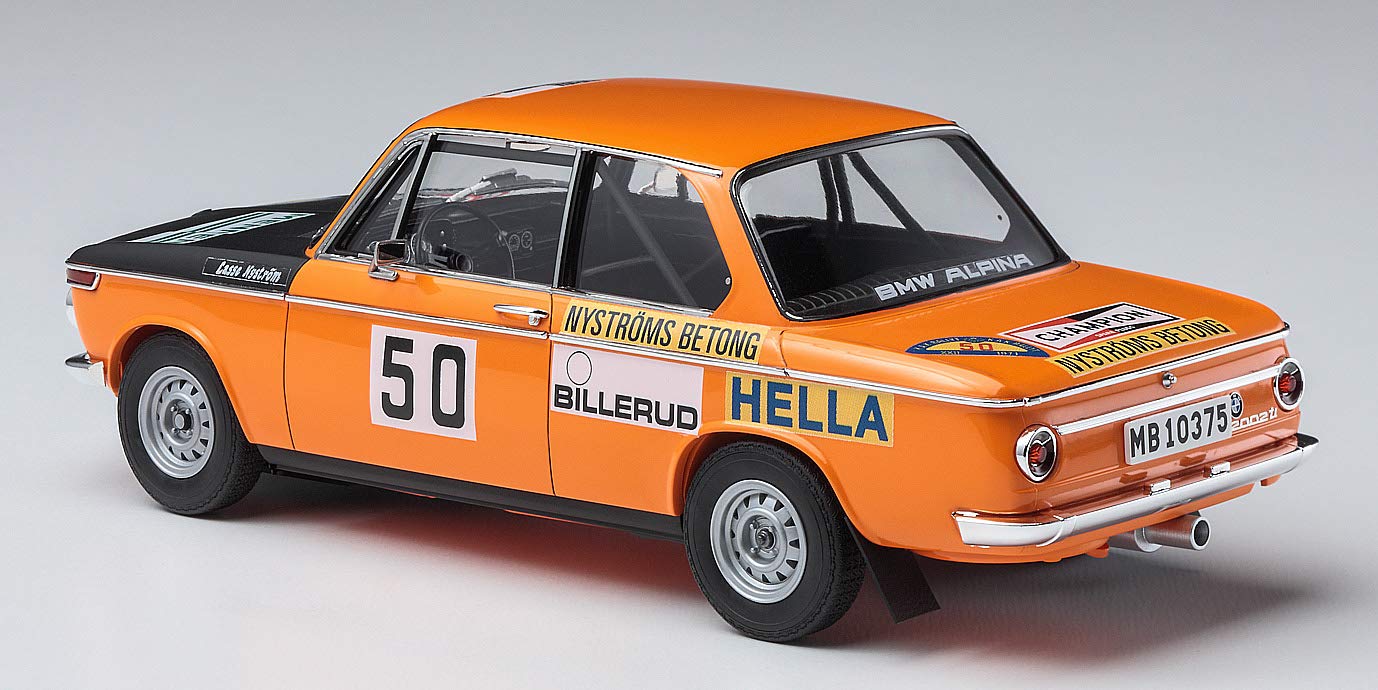 HASEGAWA 20381 Bmw 2002Ti 1971 Swedish Rally 1/24 Scale Kit- Japan Figure Store - #1 Bring To You The Best Japanese Goods