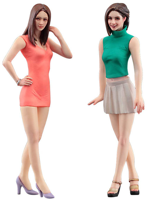 Hasegawa 1/24 Scale Fashion Model Girls Figure Collection Series Plastic Model Fc04- Japan Figure Store - #1 Bring To You The Best Japanese Goods