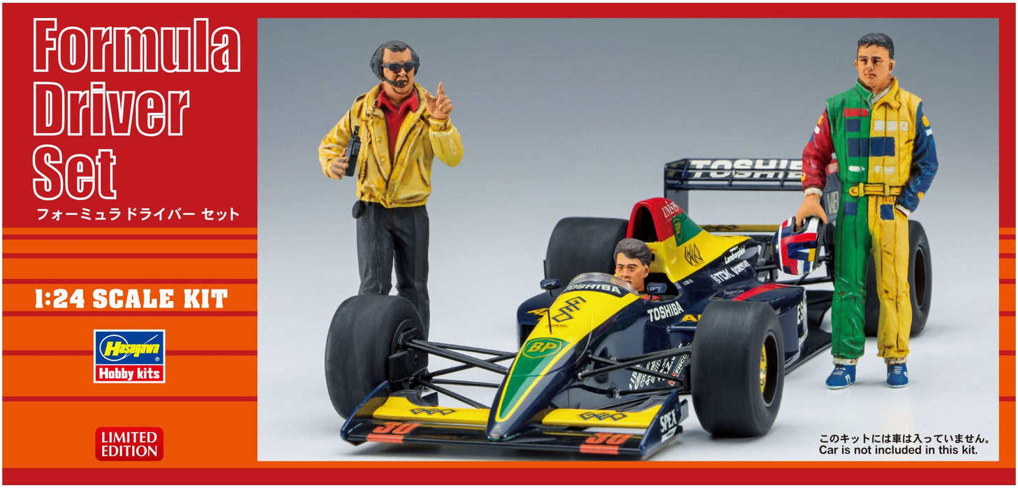 Hasegawa 20341 Formula Driver Set 1/24 Japanese Scale Racing Car Model Kits- Japan Figure Store - #1 Bring To You The Best Japanese Goods