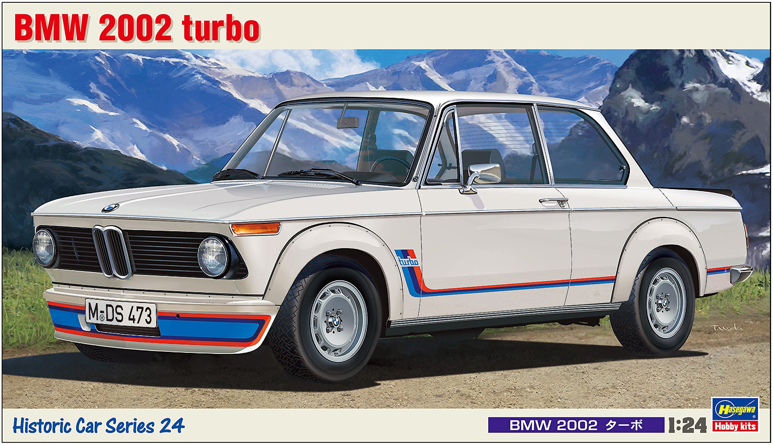 HASEGAWA 1/24 Bmw 2002 Turbo Plastic Model- Japan Figure Store - #1 Bring To You The Best Japanese Goods