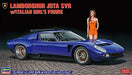 Hasegawa 1/24 Lamborghini Jota Svr W / Italian Girls Figure Plastic Model- Japan Figure Store - #1 Bring To You The Best Japanese Goods