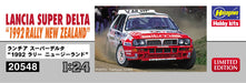Hasegawa 1/24 Lancia Super Delta 1992 Rally New Zealand Plastic Scale Racing Car- Japan Figure Store - #1 Bring To You The Best Japanese Goods