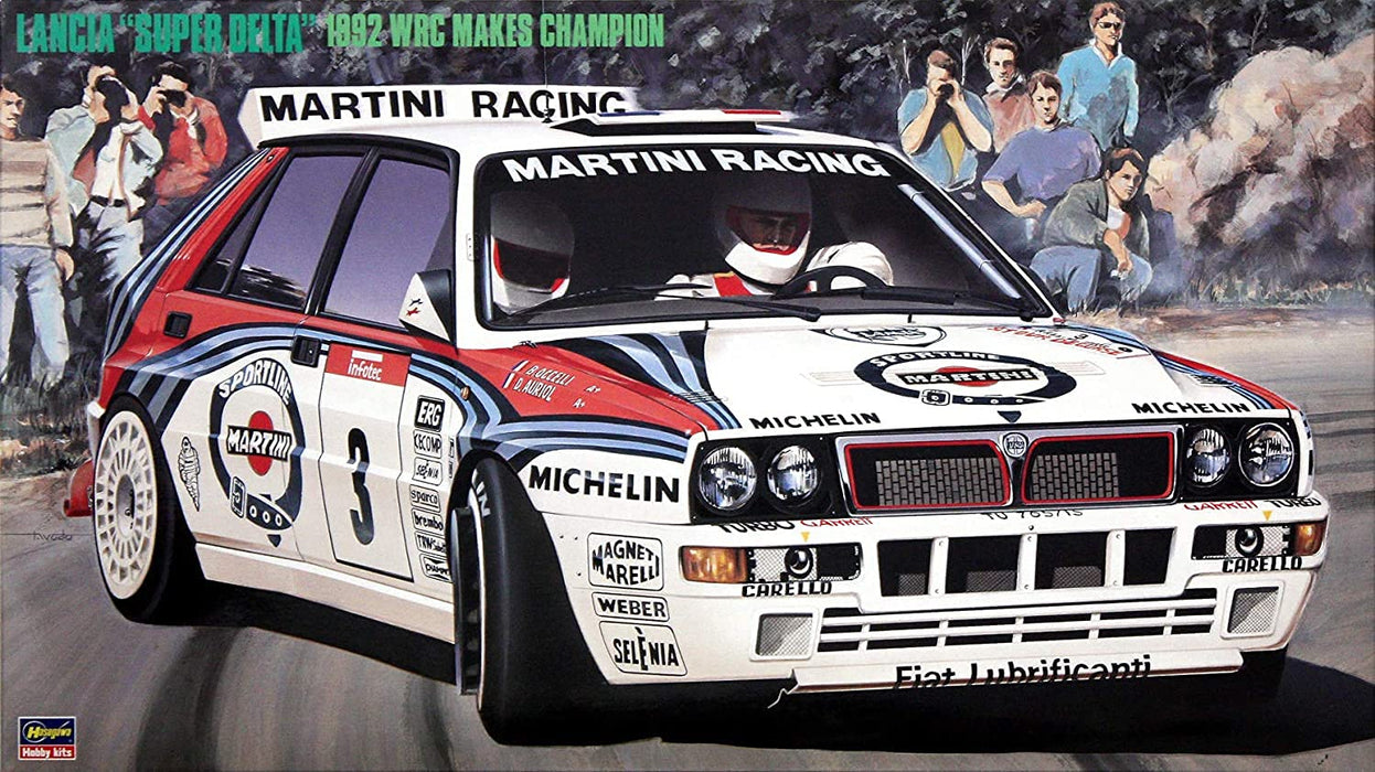 Hasegawa 1/24 Lanica Super Delta 1992 Wrc Makes Champion Plastic Model Cr15- Japan Figure Store - #1 Bring To You The Best Japanese Goods