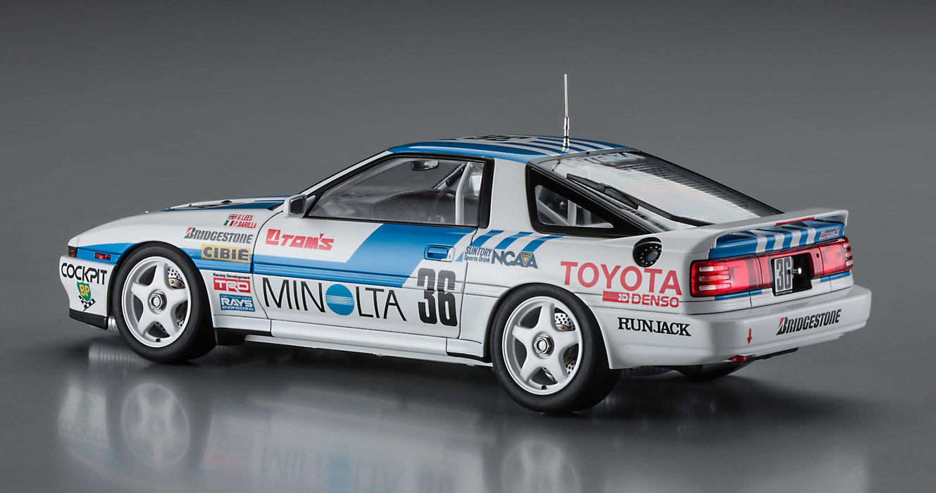 HASEGAWA 1/24 Minolta Supra Turbo A70 '1988 Inter Tec' Plastic Model- Japan Figure Store - #1 Bring To You The Best Japanese Goods