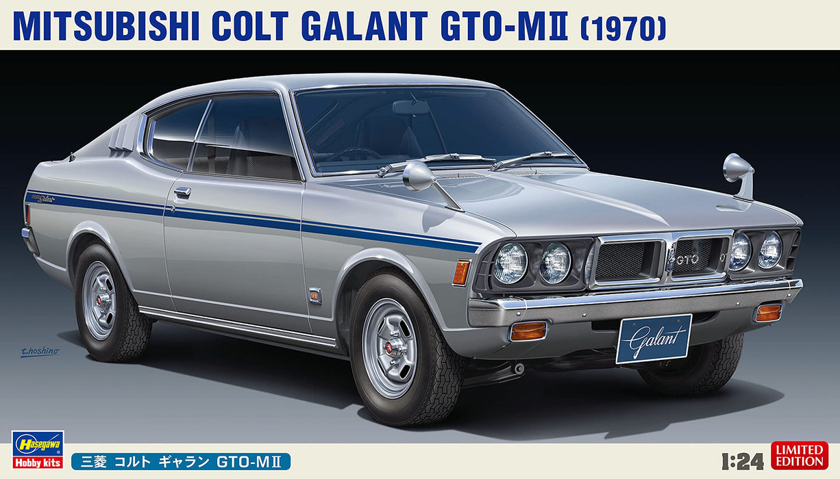 Hasegawa 1/24 Mitsubishi Colt Galant Gto-M II Japanese Classical Car Models- Japan Figure Store - #1 Bring To You The Best Japanese Goods
