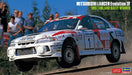 Hasegawa 1/24 Mitsubishi Lancer Evolution IV 1997 Finland Rally Winner Plastic Racing Car- Japan Figure Store - #1 Bring To You The Best Japanese Goods