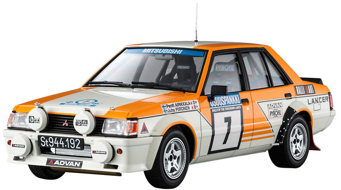 HASEGAWA 1/24 Mitsubishi Lancer Ex 2000 Turbo 1982 1000 Lakes Rally Plastic Model- Japan Figure Store - #1 Bring To You The Best Japanese Goods