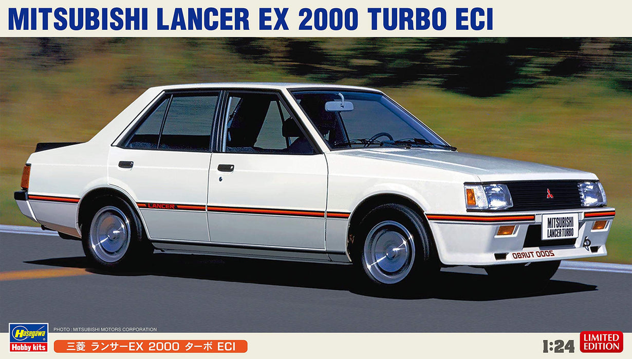 Hasegawa 1/24 Mitsubishi Lancer Ex 2000 Turbo Eci Japanese Classical Car Models- Japan Figure Store - #1 Bring To You The Best Japanese Goods