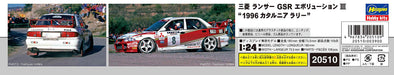 HASEGAWA 1/24 Mitsubishi Lancer Gsr Evolution 3 '1996 Catalunya Rally' Plastic Model- Japan Figure Store - #1 Bring To You The Best Japanese Goods