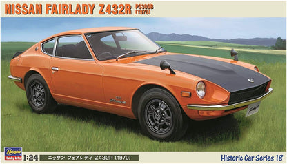 HASEGAWA 1/24 Nissan Fairlady Z432R 1970 Plastic Model- Japan Figure Store - #1 Bring To You The Best Japanese Goods