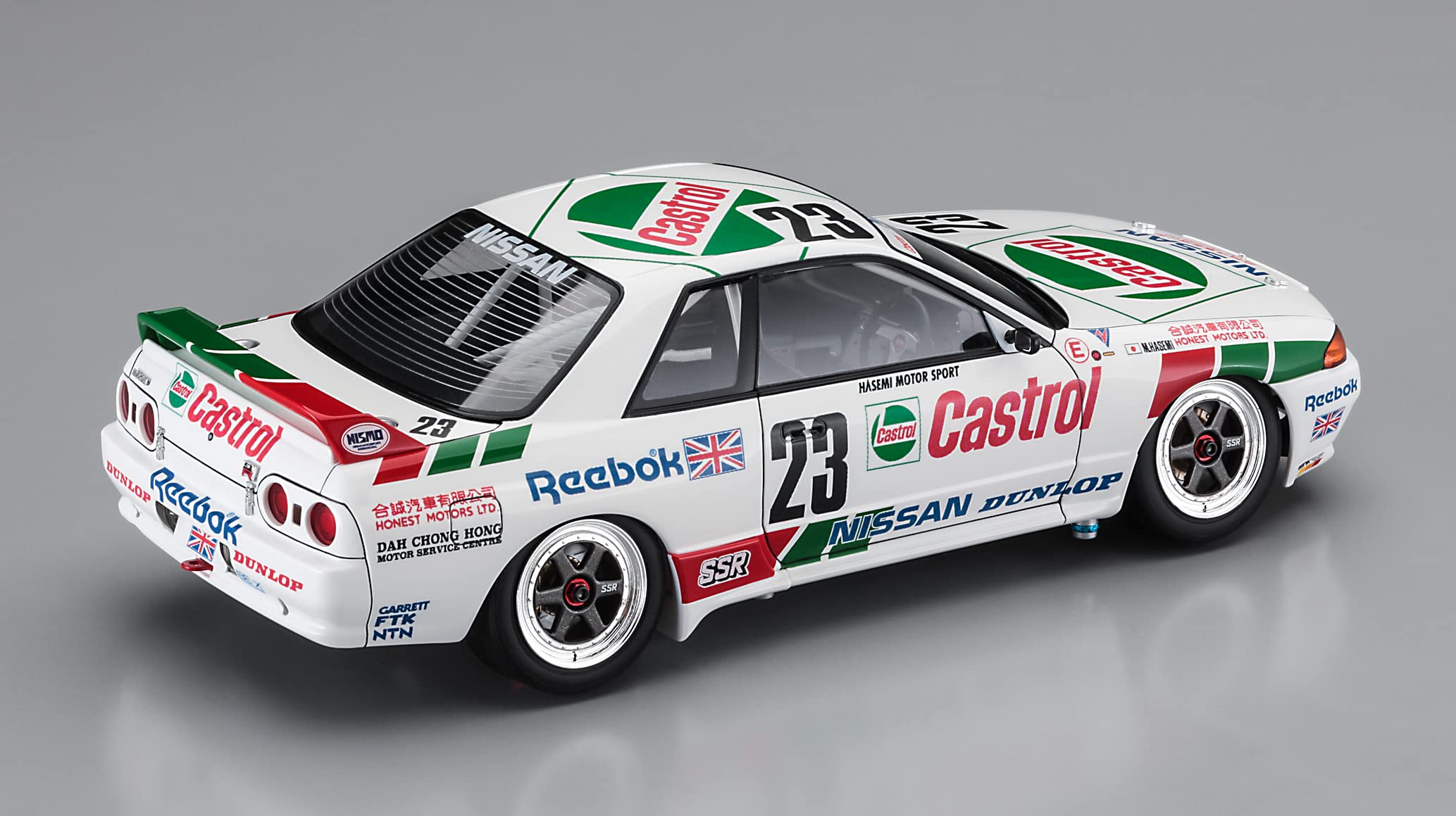 HASEGAWA 1/24 Nissan Skyline Gt-R Bnr32 Gr.A Spec 1990 Macau Gear Race Plastic Model- Japan Figure Store - #1 Bring To You The Best Japanese Goods