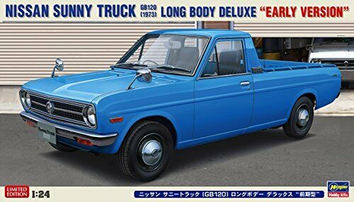 Hasegawa 1/24 Nissan Sunny Track Gb120 Long Body Deluxe Early Type Model Car 202- Japan Figure Store - #1 Bring To You The Best Japanese Goods