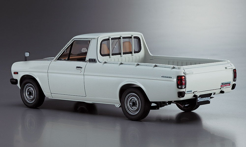 HASEGAWA 1/24 Nissan Sunny Truck Gb121 1979 Long Body Deluxe Plastic Model- Japan Figure Store - #1 Bring To You The Best Japanese Goods