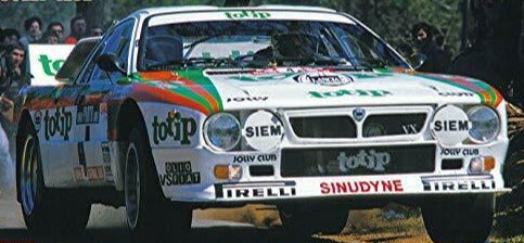 Hasegawa 1/24 Scale Lancia 037 Rally 'jolly Club' Plastic Model Kit- Japan Figure Store - #1 Bring To You The Best Japanese Goods