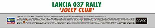 Hasegawa 1/24 Scale Lancia 037 Rally 'jolly Club' Plastic Model Kit- Japan Figure Store - #1 Bring To You The Best Japanese Goods