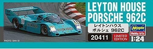 Hasegawa 1/24 Scale Leyton House Porsche 962c Plastic Model Kit- Japan Figure Store - #1 Bring To You The Best Japanese Goods