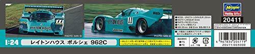Hasegawa 1/24 Scale Leyton House Porsche 962c Plastic Model Kit- Japan Figure Store - #1 Bring To You The Best Japanese Goods