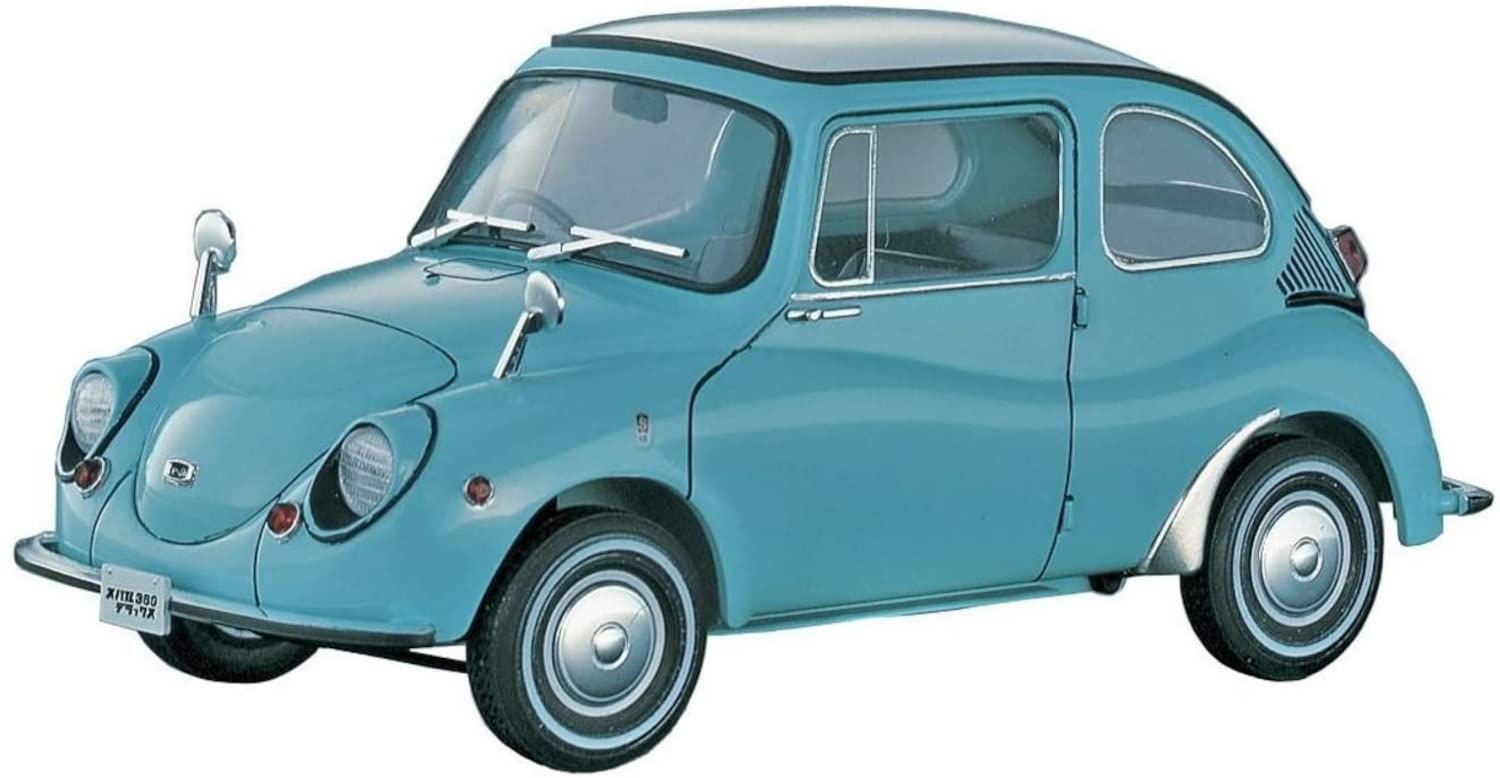 Hasegawa 1/24 Subaru 360 Deluxe K111 1968 Japanese Classical Car Models Scale Kit- Japan Figure Store - #1 Bring To You The Best Japanese Goods