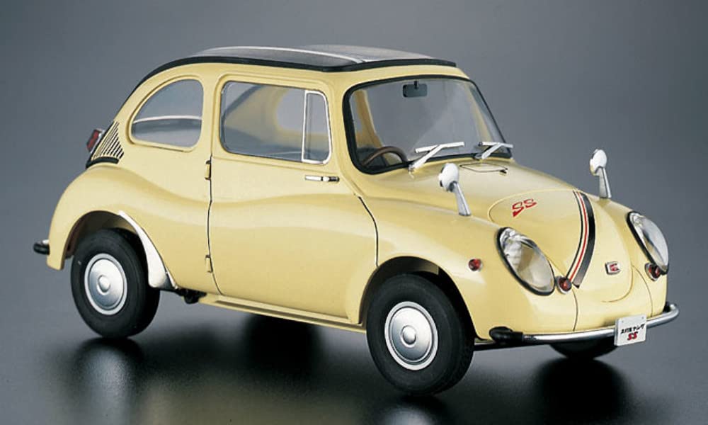 Hasegawa 1/24 Subaru 360 Young Ss Plastic Model Hc6 Scale Classical Car Models- Japan Figure Store - #1 Bring To You The Best Japanese Goods