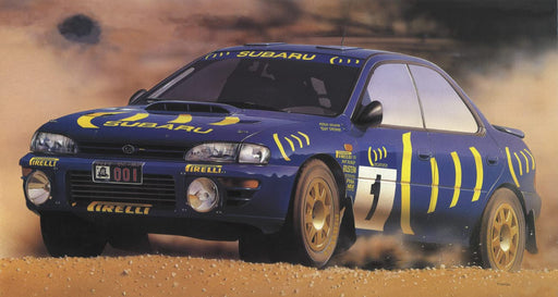 HASEGAWA 1/24 Subaru Impreza 1994 Hong Kong Beijing Rally Winner Plastic Model- Japan Figure Store - #1 Bring To You The Best Japanese Goods