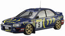 HASEGAWA 1/24 Subaru Impreza 1995 Monte Carlo Rally Winner Super Detail Plastic Model- Japan Figure Store - #1 Bring To You The Best Japanese Goods