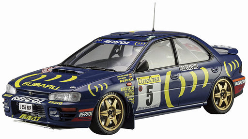 HASEGAWA 1/24 Subaru Impreza 1995 Monte Carlo Rally Winner Super Detail Plastic Model- Japan Figure Store - #1 Bring To You The Best Japanese Goods