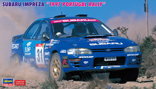 HASEGAWA 1/24 Subaru Impreza '1997 Portugal Rally' Plastic Model- Japan Figure Store - #1 Bring To You The Best Japanese Goods