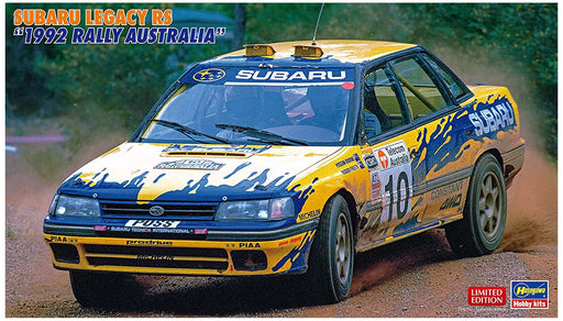 HASEGAWA 1/24 Subaru Legacy Rs '1992 Rally Australia' Plastic Model- Japan Figure Store - #1 Bring To You The Best Japanese Goods