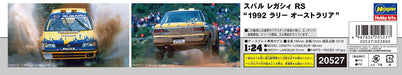 HASEGAWA 1/24 Subaru Legacy Rs '1992 Rally Australia' Plastic Model- Japan Figure Store - #1 Bring To You The Best Japanese Goods