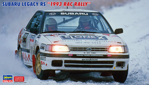 HASEGAWA 1/24 Subaru Legacy Rs '1993 Rac Rally' Plastic Model- Japan Figure Store - #1 Bring To You The Best Japanese Goods