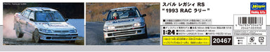 HASEGAWA 1/24 Subaru Legacy Rs '1993 Rac Rally' Plastic Model- Japan Figure Store - #1 Bring To You The Best Japanese Goods