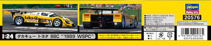 HASEGAWA - 1/24 Taka-Q Toyota 88C '1989 Wspc' Plastic Model Plastic Model- Japan Figure Store - #1 Bring To You The Best Japanese Goods