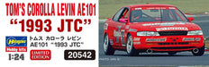 HASEGAWA 1/24 Tom'S Corolla Levin Ae101 1993 Jtc Plastic Model- Japan Figure Store - #1 Bring To You The Best Japanese Goods