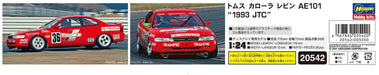 HASEGAWA 1/24 Tom'S Corolla Levin Ae101 1993 Jtc Plastic Model- Japan Figure Store - #1 Bring To You The Best Japanese Goods