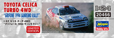 HASEGAWA 1/24 Toyota Celica Turbo 4Wd Grifone 1994 Sanremo Rally Plastic Model- Japan Figure Store - #1 Bring To You The Best Japanese Goods