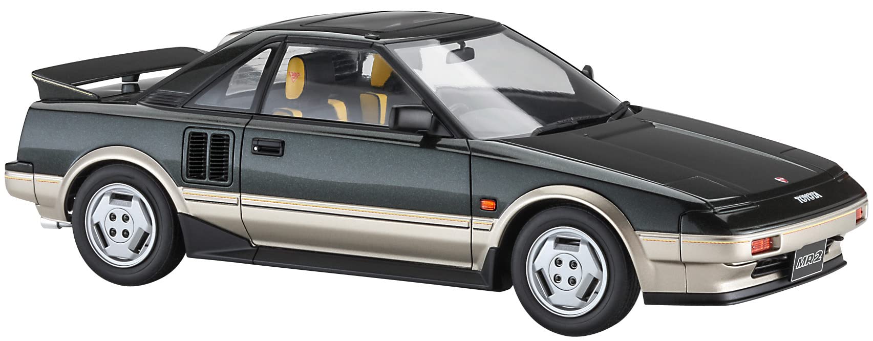 HASEGAWA 1/24 Toyota Mr2 Aw11 Early Model G- Limited Moon Roof Plastic Model- Japan Figure Store - #1 Bring To You The Best Japanese Goods