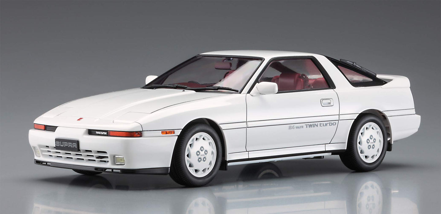 HASEGAWA 1/24 Toyota Supra A70 Gt Twin Turbo 1989 White Package Plastic Model- Japan Figure Store - #1 Bring To You The Best Japanese Goods