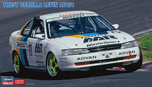 Hasegawa 1/24 Trust Corolla Levin Ae101 Japanese Plastic Racing Cars Scale Model Kit- Japan Figure Store - #1 Bring To You The Best Japanese Goods