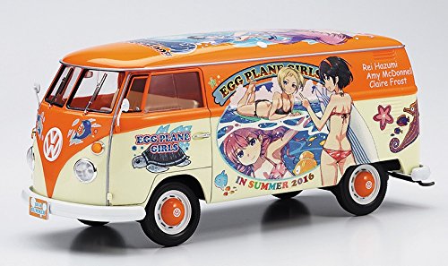 Hasegawa P345 Volkswagen Type2 Delivery Van Egg Plane Girls Summer Paint 2016 Figure Set- Japan Figure Store - #1 Bring To You The Best Japanese Goods