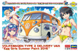 Hasegawa P345 Volkswagen Type2 Delivery Van Egg Plane Girls Summer Paint 2016 Figure Set- Japan Figure Store - #1 Bring To You The Best Japanese Goods